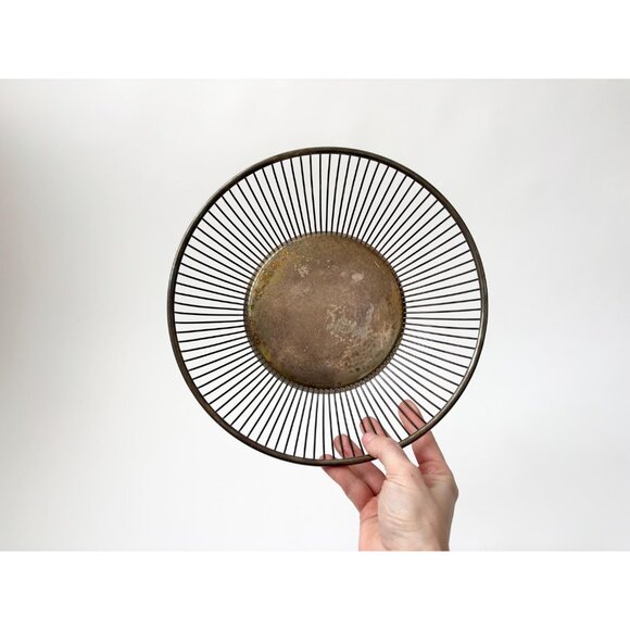 Gorham Silver Plated Italian Made Vintage Wire Fruit | Bread | Decorative Bowl - Picture 2 of 9